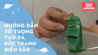 Hướng dẫn tô tượng Tạo ra bức tranh biển sâu