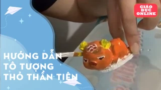  Hướng dẫn tô tượng thỏ thần tiên