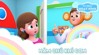 Ca khúc Năm chú khỉ con (2)