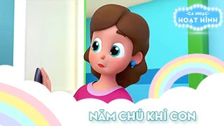 Ca khúc Năm chú khỉ con (3)