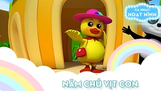 Ca khúc Năm chú vịt con (2)