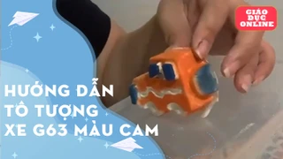  Hướng dẫn tô tượng xe G63 màu cam
