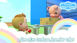 Ca khúc Lớn lên cháu lái máy cày (7)