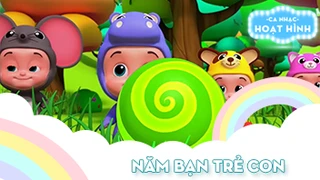 Ca khúc Năm bạn trẻ con (2)