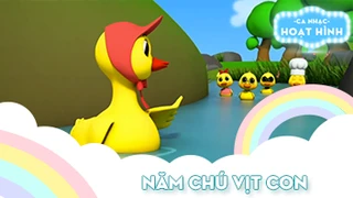 Ca khúc Năm chú vịt con (4)