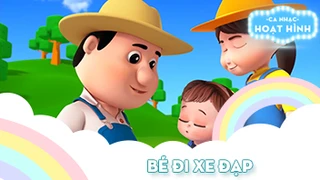 Ca khúc Bé đi xe đạp