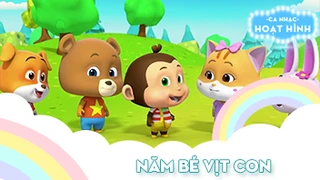 Ca khúc Năm bé vịt con (1)