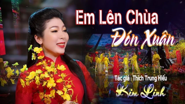 Em Lên Chùa Đón Xuân | Kim Linh [Mv 4K] Nhạc Xuân Mới Vui Tươi Năm 2024