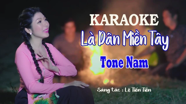 Karaoke | Là Dân Miền Tây [Tone Nam] Beat Gốc [4K] - Kim Linh