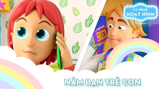 Ca khúc Năm bạn trẻ con (5)