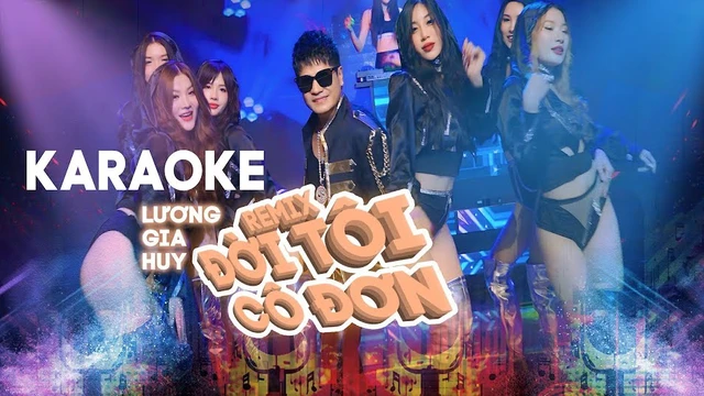 Karaoke Đời Tôi Cô Đơn Remix (Beat Gốc) I Lương Gia Huy