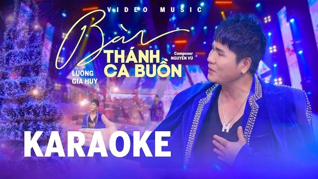 Karaoke Beat Gốc I Bài Thánh Ca Buồn I Lương Gia Huy