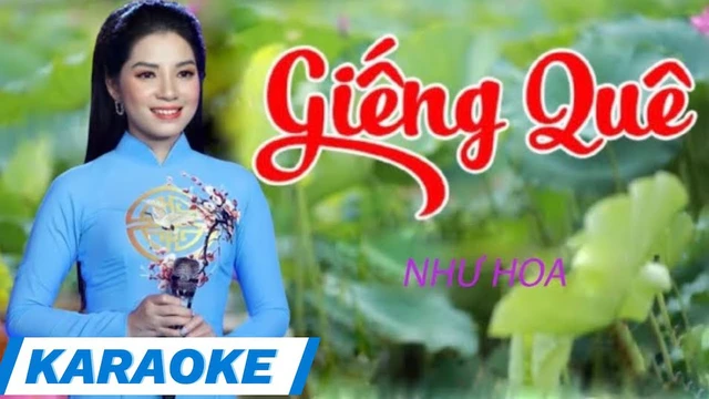 Karaoke Giếng Quê - Tone Nữ - Như Hoa Thần Tượng Bolero 2019)