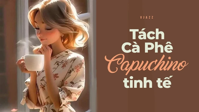 Tách Cà Phê Capuchino Tinh Tế - Vjazz