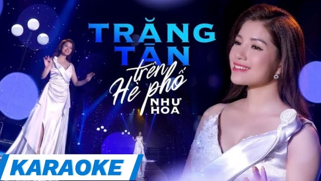 Karaoke Trăng Tàn Trên Hè Phố Tone Nữ_ Như Hoa (Thần Tượng Bolero 2019) Bản Phối Hay Nhất