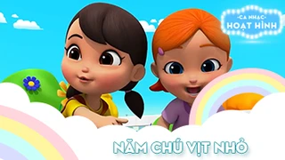 Ca khúc Năm chú vịt nhỏ (2)