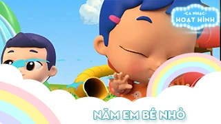 Ca khúc Năm em bé nhỏ (2)