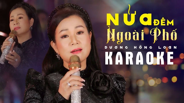 Karaoke Nửa Đêm Ngoài Phố - Dương Hồng Loan