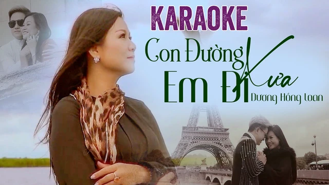 Karaoke Con Đường Xưa Em Đi - Dương Hồng Loan