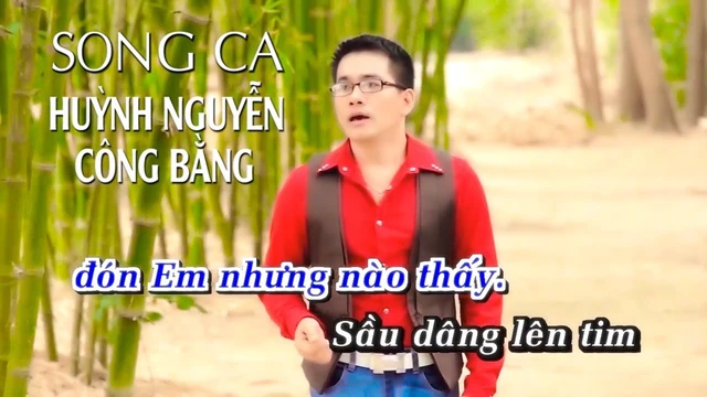 Karaoke Sầu Tím Thiệp Hồng giọng thiếu nữ - song ca cùng Huỳnh Nguyễn Công Bằng