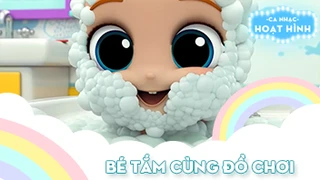 Ca khúc Bé tắm cùng đồ chơi (2)