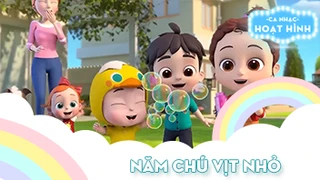 Ca khúc Năm chú vịt nhỏ (4)