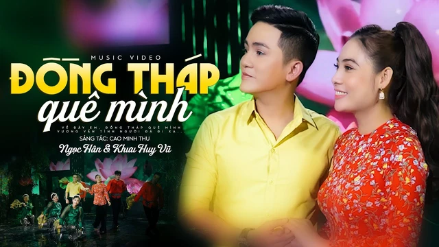 Đồng Tháp Quê Mình - Ngọc Hân ft Khưu Huy Vũ - Cặp Đôi Song Ca Nhạc Dân Ca Miền Tây Cực Hay
