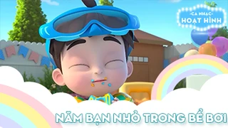 Ca khúc Năm bạn nhỏ trong bể bơi (2)