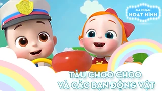 Ca khúc Tàu choo choo và các bạn động vật