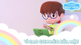 Ca khúc Vì sao con mèo rửa mặt (4)