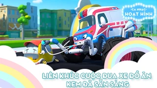 Liên khúc Cuộc đua xe đồ ăn và Kem đã sẵn sàng