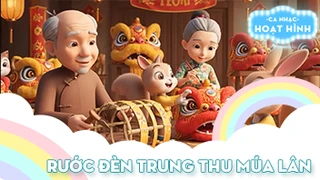 Ca khúc Rước đèn trung thu múa lân
