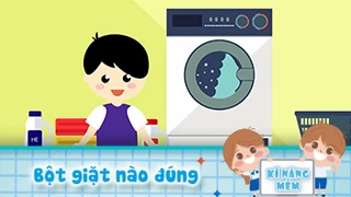 Bột giặt nào đúng