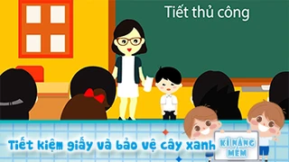 Tiết kiệm giấy và bảo vệ cây xanh