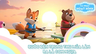 Liên khúc Rước đèn trung thu múa lân và Ba là con ngựa