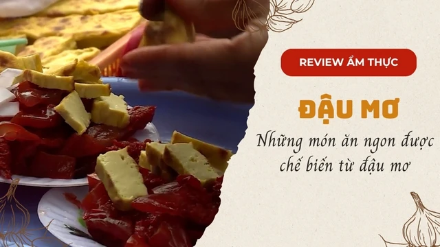 Những món ăn ngon được chế biến từ đậu mơ