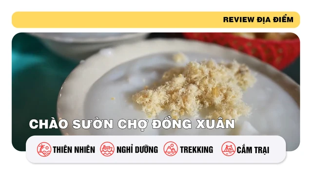 Chào sườn chợ Đồng Xuân