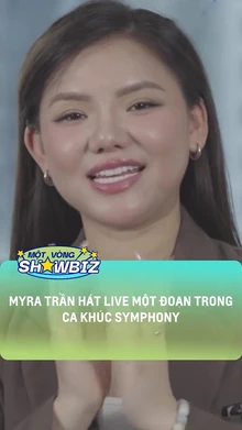 Myra Trần hát live một đoạn trong ca khúc Symphony