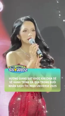 Hương Giang khóc chia sẻ về hành trình đã qua