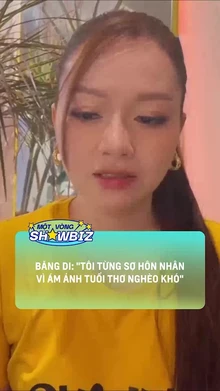 Băng Di khóc khi kể về hoàn cảnh khó khăn của gia đình lúc cô còn nhỏ