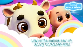 Liên khúc Chú bê con và Gà mẹ và đàn gà con